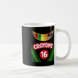 Crayon Box Fun Teacher Student Crayon Squad Hallow Coffee Mug