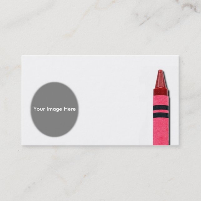 Crayon Business Card (Front)