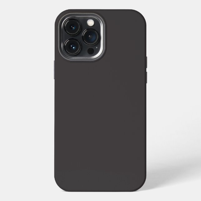 Crayon Colour Black iPhone 13 Pro Max Case (Back)