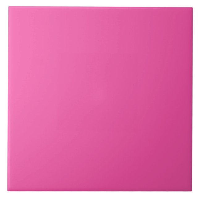 Crayon Colour Magenta Ceramic Tile (Front)