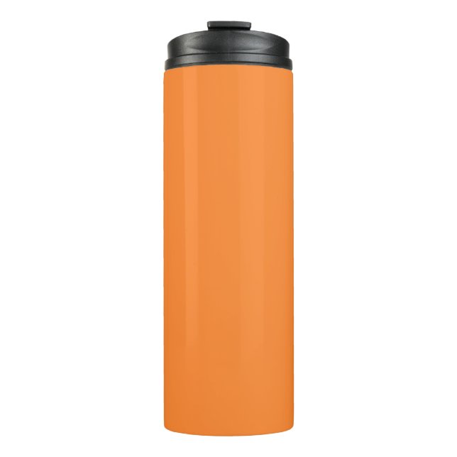 Crayon Colour Orange Thermal Tumbler (Front)