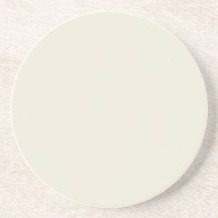 Crayon Colour White  Sandstone Coaster 
