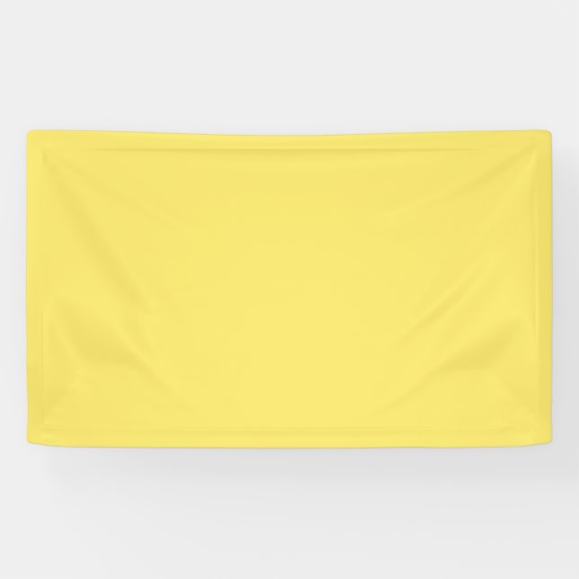 Crayon Colour Yellow Banner (Horizontal)
