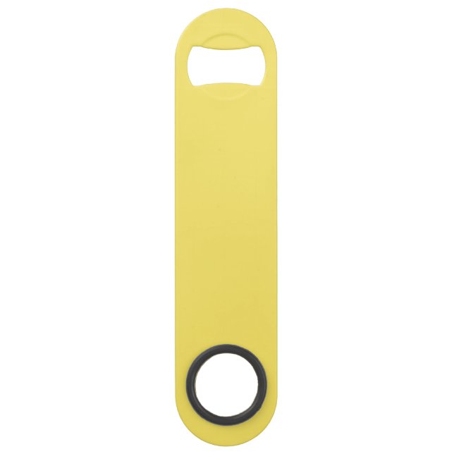 Crayon Colour Yellow Bottle Opener (Front)