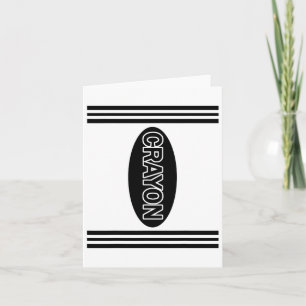 Crayon Crayon Matching Halloween Costume Couple Gr Card