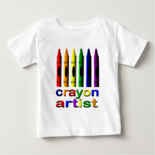Crayon Crayons Artist Infant T-Shirt