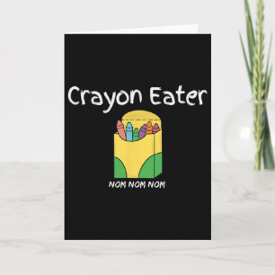 Crayon Eater Funny Fps Video Gamer Term Game Tanky Card