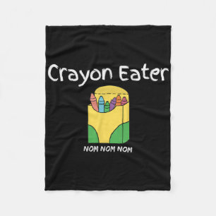Crayon Eater Funny Fps Video Gamer Term Game Tanky Fleece Blanket