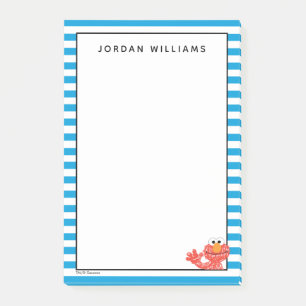 Crayon Elmo Stripe Pattern Post-it Notes