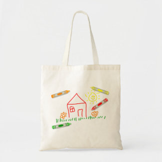 Crayon House Tote Bag