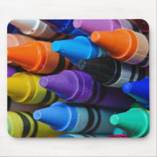 crayon macro mouse mat