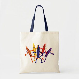 Crayon Party Tote Bag