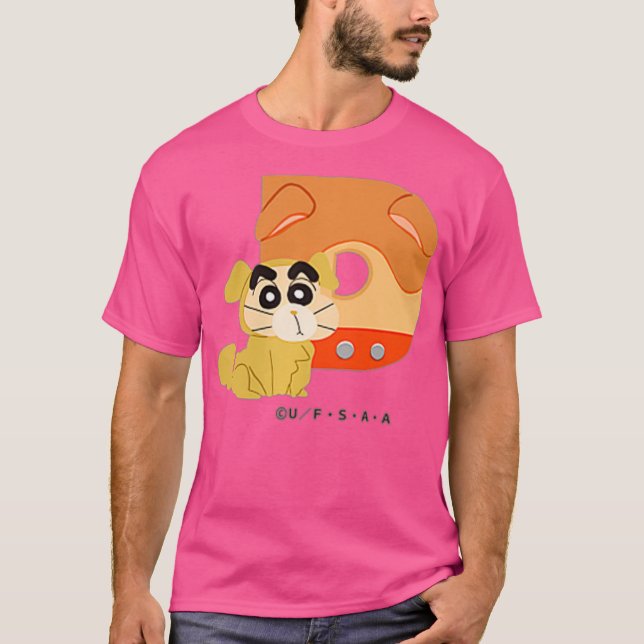 Crayon Shin-chan FUN FUN STUDY A to Z D one T-Shirt (Front)