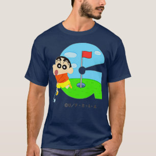 Crayon Shin-chan FUN FUN STUDY A to Z G one T-Shirt