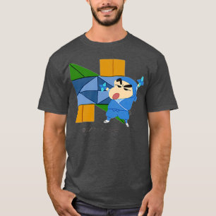 Crayon Shin-chan FUN FUN STUDY A to Z N one T-Shirt