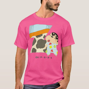 Crayon Shin-chan FUN FUN STUDY A to Z Z one T-Shirt