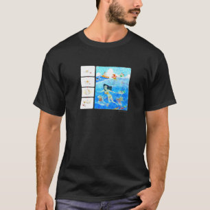 Crayon Shin Chan Going To The Sea With Nanako One  T-Shirt