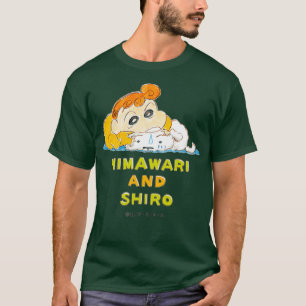 Crayon Shin-chan Himawari  Shiro One point T-Shirt