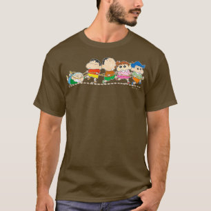Crayon Shin-chan Kasukabe Defence Corps Train T-Shirt