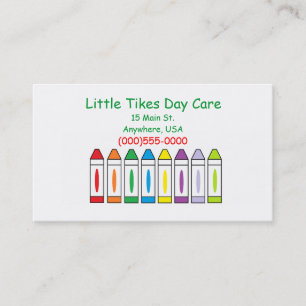 "Crayons" Business Cards