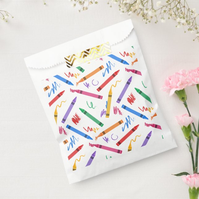 Crayons Favour Bags (Sealed)