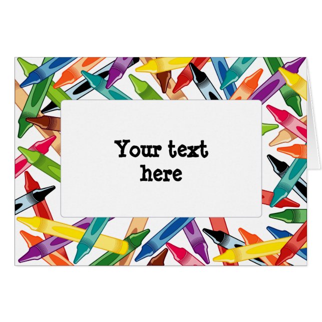 Crayons Frame (Front Horizontal)