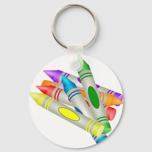 Crayons Key Ring (Front)