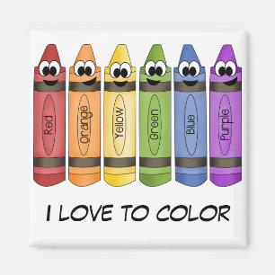 Crayons Magnet