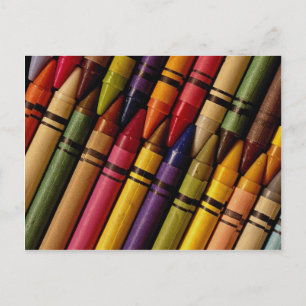 Crayons Postcard