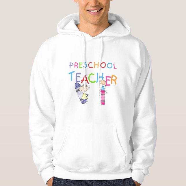 Crayons Preschool Teacher Tshirts and Gifts (Front)