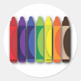 Crayons Stickers