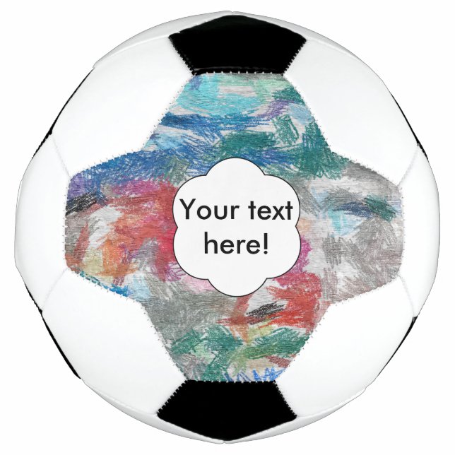 Crayons texture football (Front)