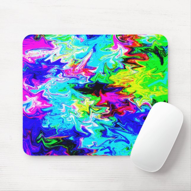 Crazed River...... Mouse Mat (With Mouse)