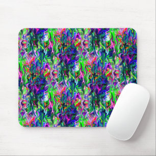 Crazee Squiggly Garden.... Mouse Mat