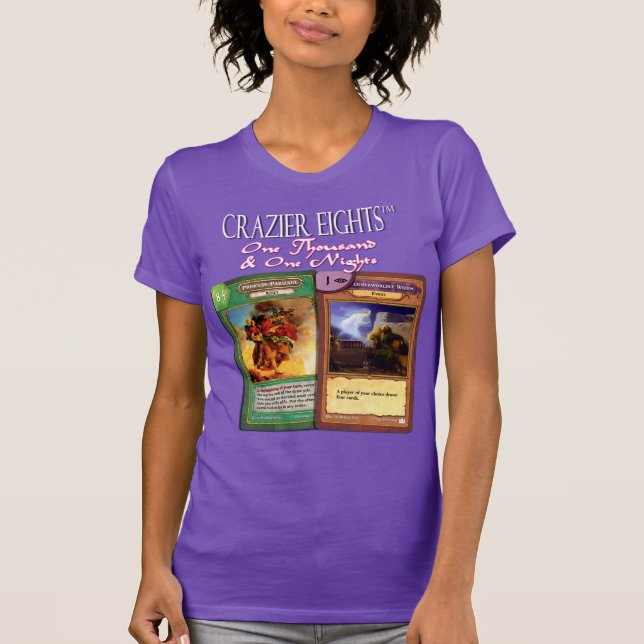 Crazier Eights: 1001 Nights T-Shirt (Front)