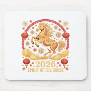 Crazy 2026 Spirit Of The Horse Lady Fortune Cowgir Mouse Mat