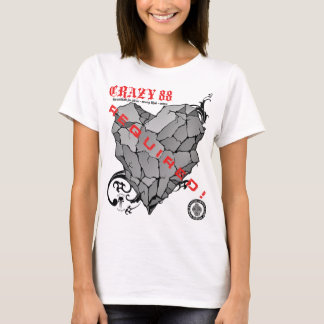 CRAZY 88 - HEART T-Shirt