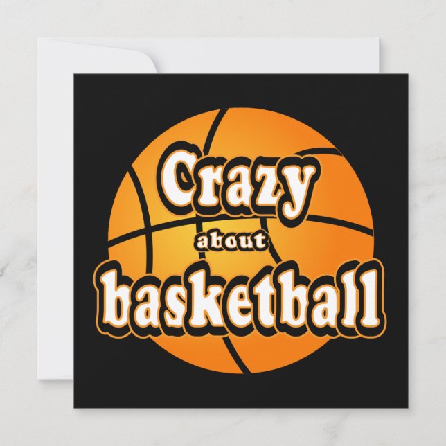 Crazy about basketball (Front)