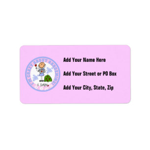 Crazy About Gardening Label