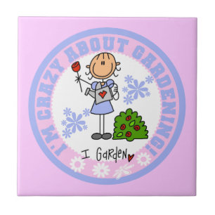 Crazy About Gardening Tile