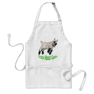 Crazy About Goats Standard Apron