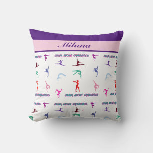 Crazy About Gymnastics Cushion