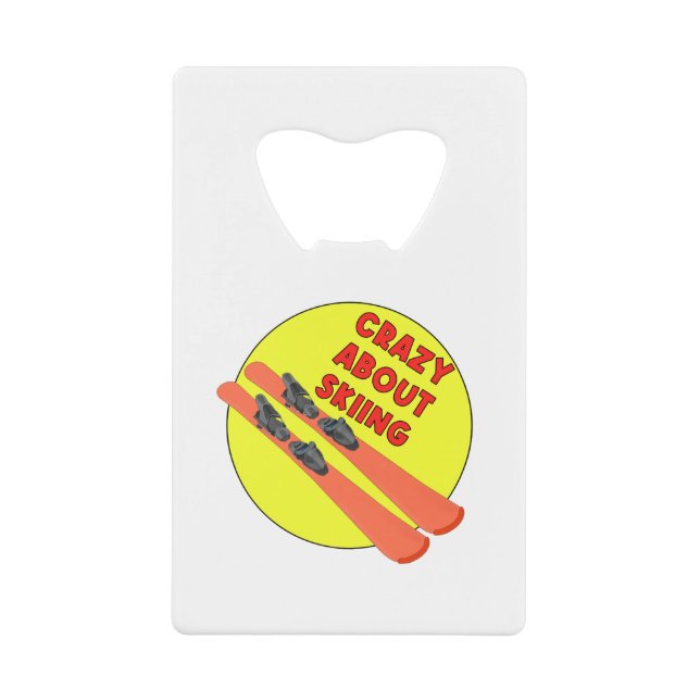 Crazy About Skiing (Front)