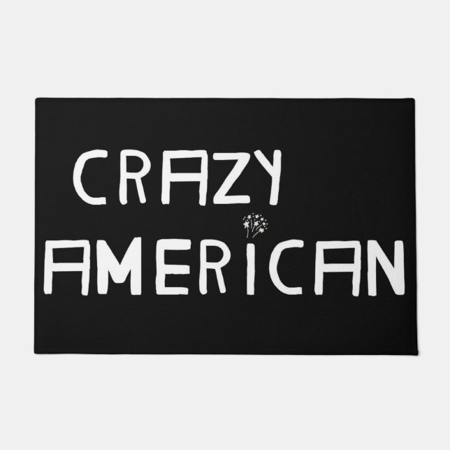 Crazy American DOOR MAT (Front)