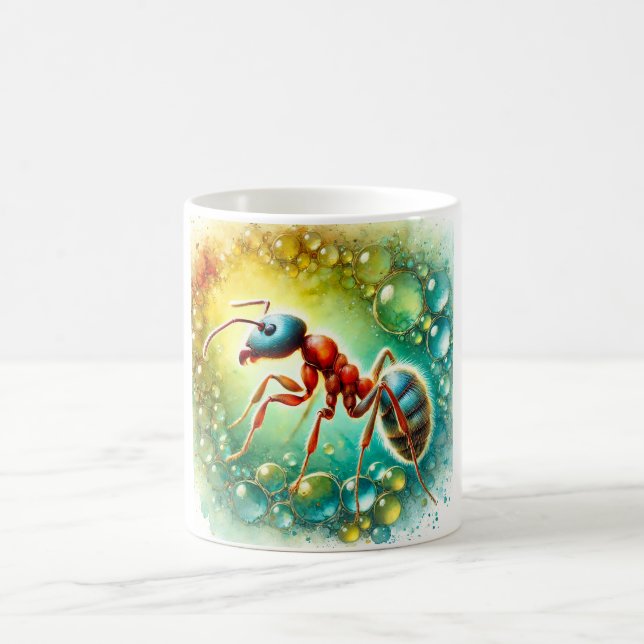 Crazy Ant 180924AREF139 - Watercolor Coffee Mug (Center)