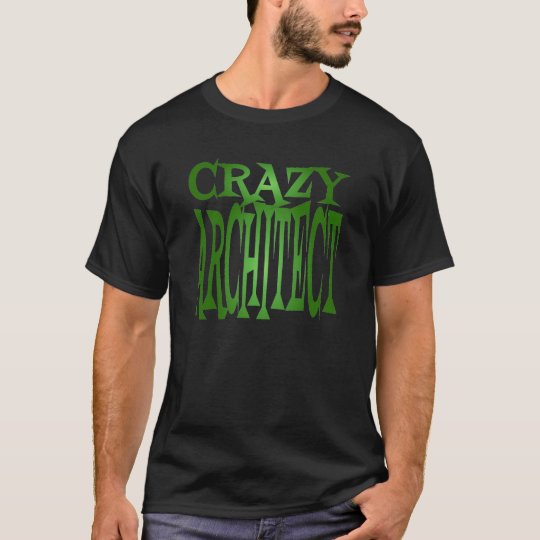 Crazy Architect in Green T-Shirt