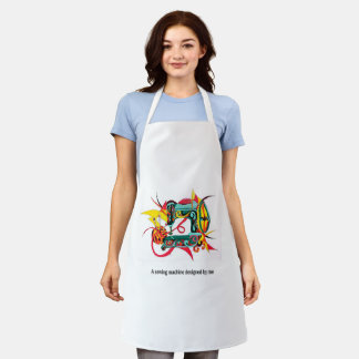 Crazy Art  Apron