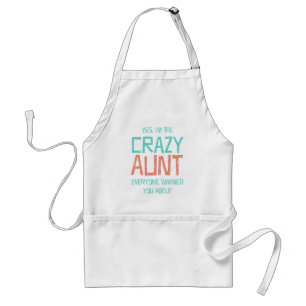 Crazy Aunt Standard Apron