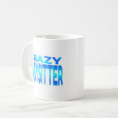 Crazy Babysitter Coffee Mug (Front Left)