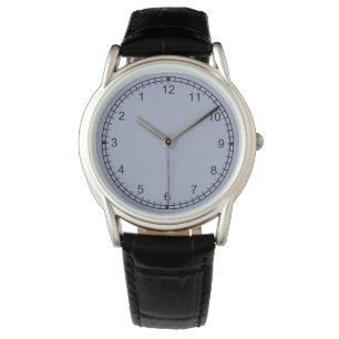 crazy backwards watch light blue
